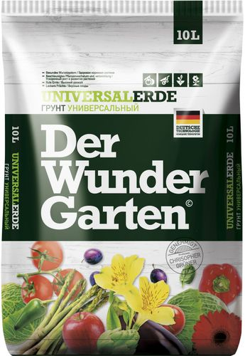 Грунт универсальный Der Wunder Garten, 10л, картинка
