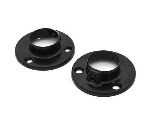 Держатель для трубы Palladium jf-65 25 мм с фиксатором черный (2 шт), детальное фото