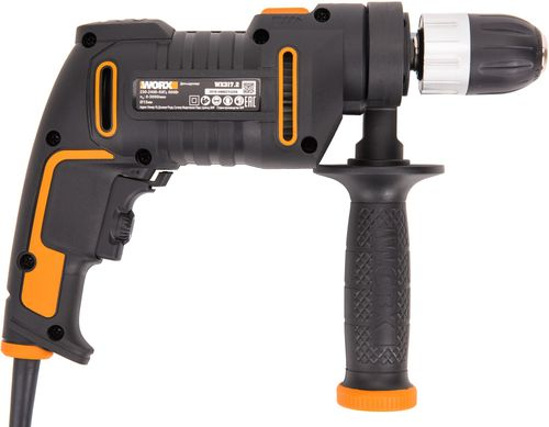 Дрель-шуруповерт ударная Worx WX317.2 600 Вт, фото