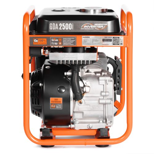 Генератор бензиновый инверторный DAEWOO GDA 2500i 2,2 КВТ, крупный план