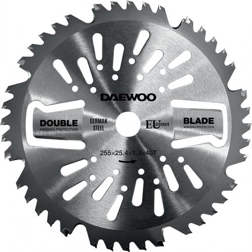 Диск для мотокосы DAEWOO Dabс 255/40 255мм, крупный план