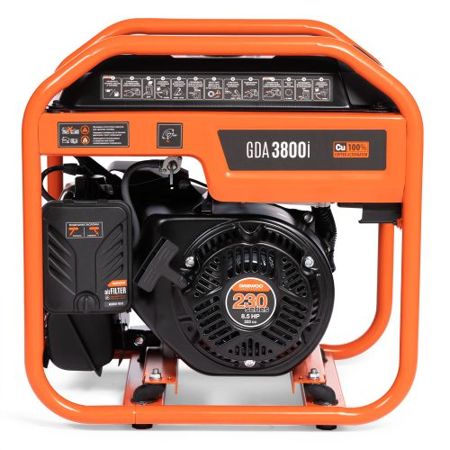 Генератор бензиновый инверторный DAEWOO GDA 3800i 3,5 КВТ, фотография