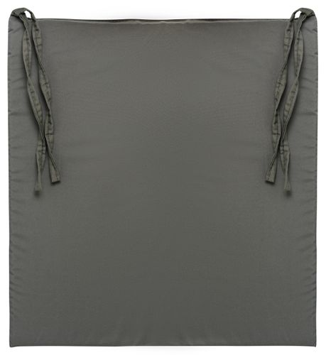 Галета для стула Бельвита серая 40x35 см, крупный план