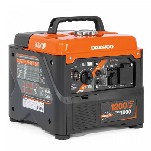 Инверторный бензиновый генератор DAEWOO GDA 1400i, картинка