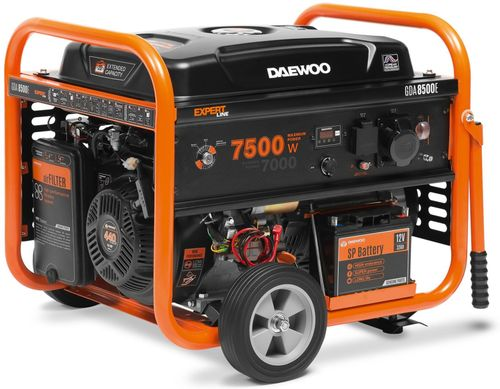 Бензиновый генератор DAEWOO GDA 8500E 220B 7,5 кВт 30 л, вид