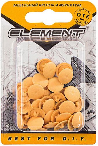 Мебельная заглушка Element бежевые 40 шт, изображение