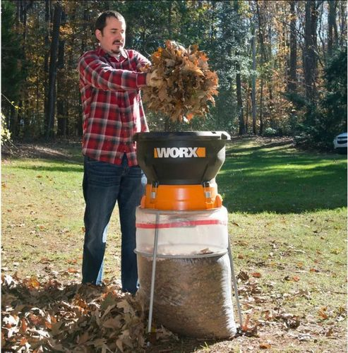 Измельчитель садовый электрический WORX 1600Вт, wg430e, изображение