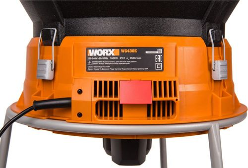 Измельчитель садовый электрический WORX 1600Вт, wg430e, детальное фото