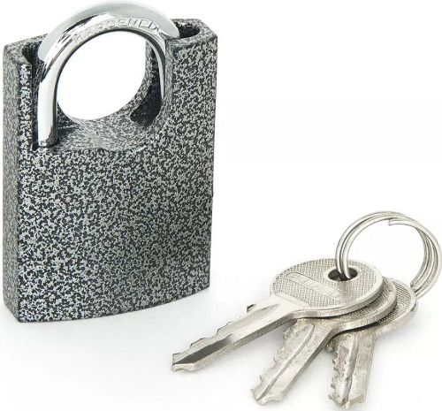 Замок навесной Palladium 507F-40 серый, вид