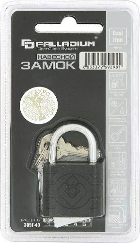 Замок навесной Palladium 305F-40, фото