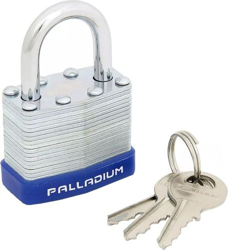 Замок навесной Palladium 901S-40 синий, фотография