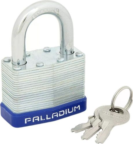Замок навесной Palladium 901S-50 синий, детальное фото