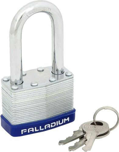 Замок навесной Palladium 901S-50L синий, крупный план