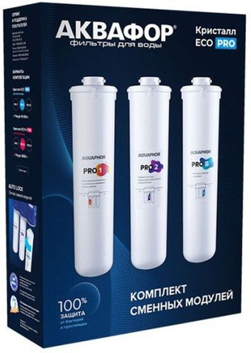 Комплект сменных модулей Аквафор ECO H Pro, фотография