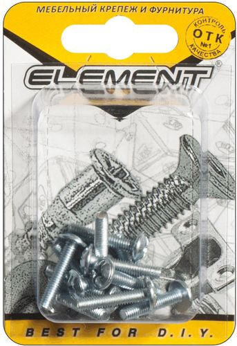 Винт DIN 967 Element крестообразный М4х20 мм 12 шт, детальное фото