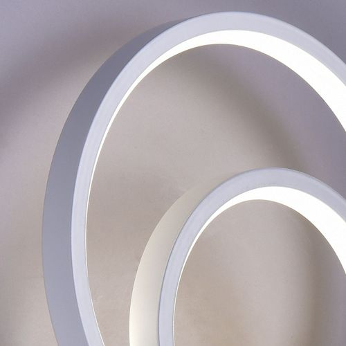 Светильник РОССвет настенно-потолочный Немезида LED РС22856, белый, крупный план
