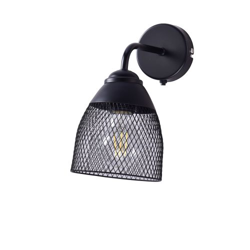 Бра РОССВЕТ 1хE27x60W, черный, изображение