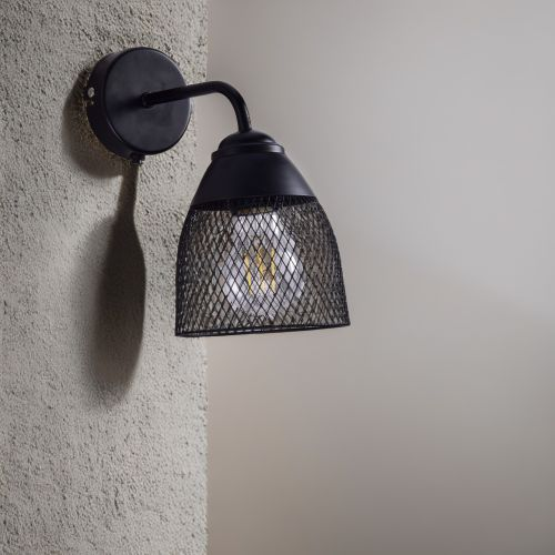 Бра РОССВЕТ 1хE27x60W, черный, изображение