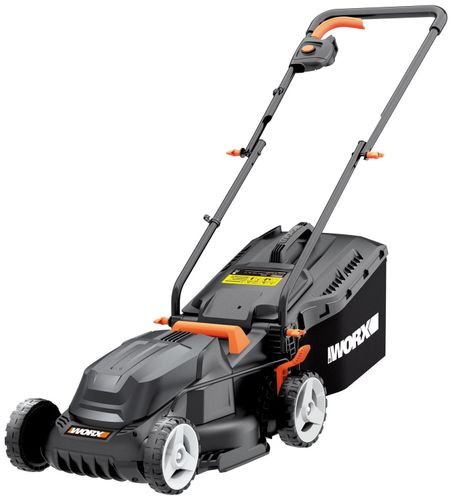 Газонокосилка электрическая WORX 1200Вт 34см, wg713e, детальное фото