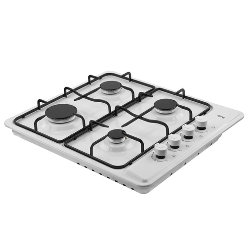 Газовая варочная панель ORE LGA60W белая, фотография