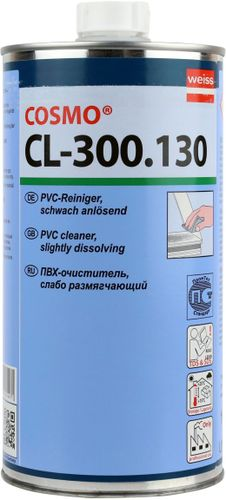 Очиститель Cosmo 5 CL-300.130 для ПВХ 1 л, фотография
