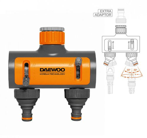 Адаптер DAEWOO 2-х канальный 3/4"–1", Dwc 1225, вид