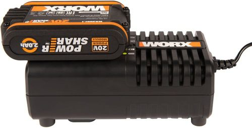 Батарея и зарядное устройство WORX 20В 2Ач, wa3601, вид