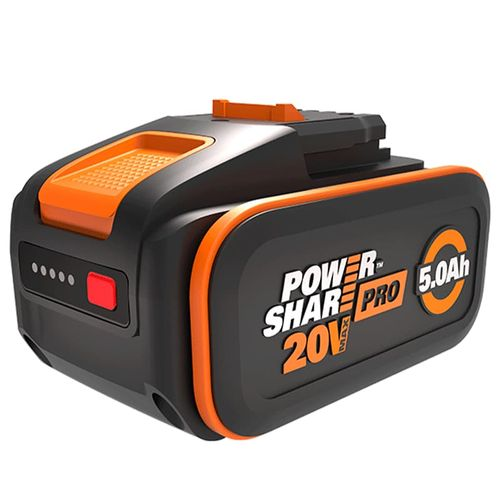 Аккумулятор WORX 20В 5Ач, wa3645, крупный план