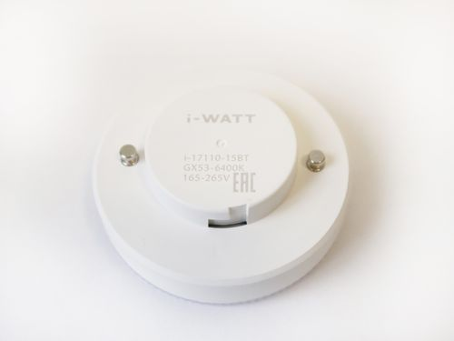 Светодиодная лампа i-17110 15Вт 6400К 165-265V GX53, картинка