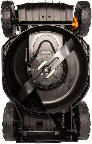 Газонокосилка аккумуляторная WORX 40В 2,5Ач 34см, 2 акб+з/у, wg779e, фотография