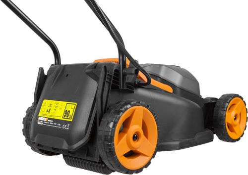 Газонокосилка аккумуляторная WORX 40В 34см 4Ач, 2 акб+з/у, wg779e.1, картинка