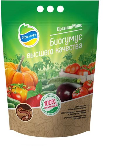 ОрганикМикс Биогумус высшего качества 4л, фотография