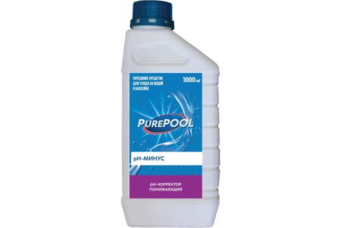 PurePool  рН корректор понижающий 1л, картинка