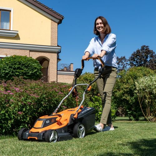 Газонокосилка электрическая DAEWOO Dlm 1900E 1800Вт 38см, детальное фото