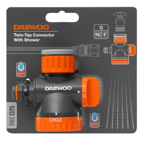 Адаптер для крана 2-х канальный DAEWOO с лейкой 3/4"х1", Dwc 1325, вид