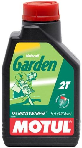 Масло для 2-х тактных двигателей MOTUL Technosynt, 1л, крупный план