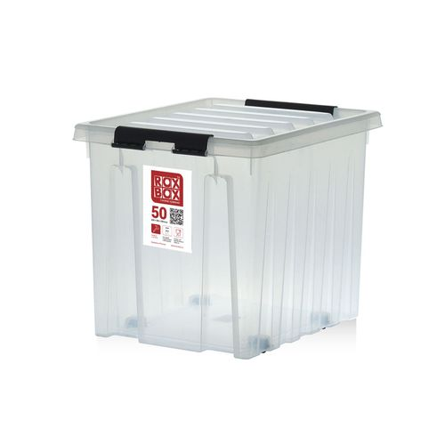 Ящик Roxor Consumer с крышкой Rox Box 50, прозрачный, изображение