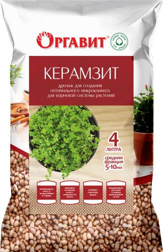 Керамзит фр. средний  4л, картинка