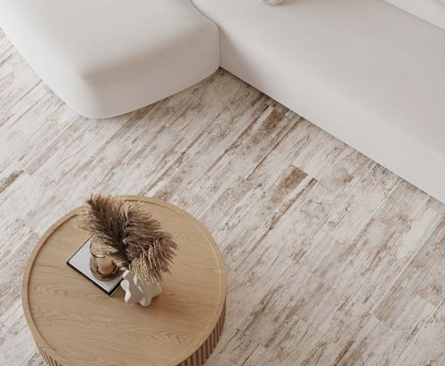 Керамогранит Laparet Vesta белый 14,8X59,7 см 1,31 м², крупный план