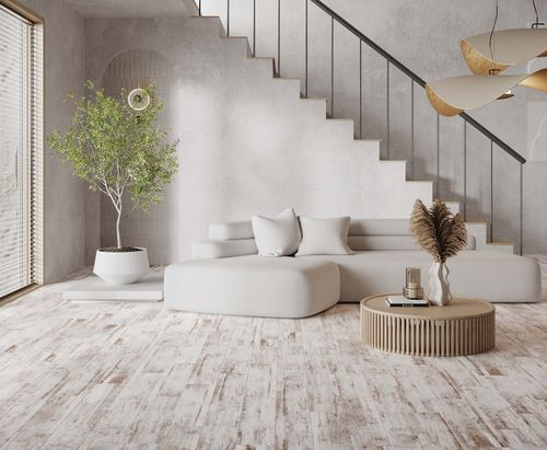 Керамогранит Laparet Vesta белый 14,8X59,7 см 1,31 м², изображение