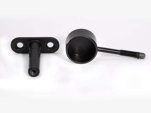 Крепление трубы Palladium jf-73 торцевое черное, вид