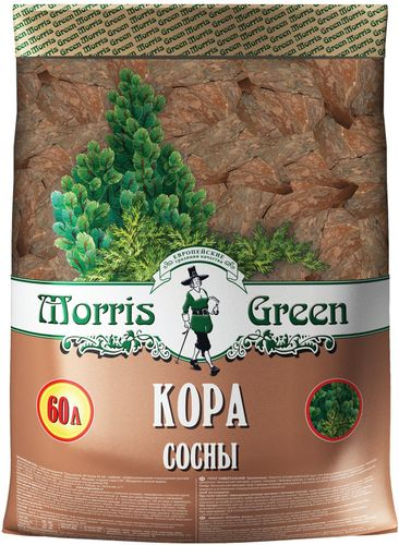 Кора сосновая Morris Green 60 л, детальное фото