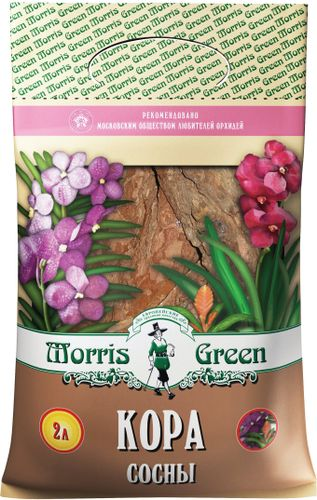Кора сосновая Morris Green 2 л, крупный план
