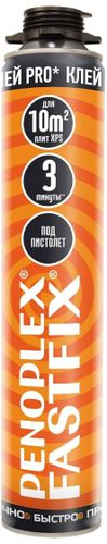 Клей-пена ПЕНОПЛЭКС FASTFIX 820 г, крупный план