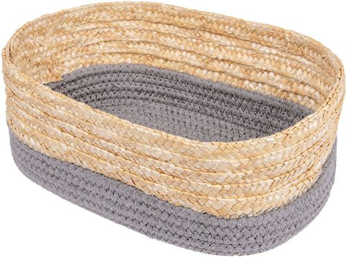Корзина стеллажная "Сканди", Д290 Ш190 В120, графит, изображение