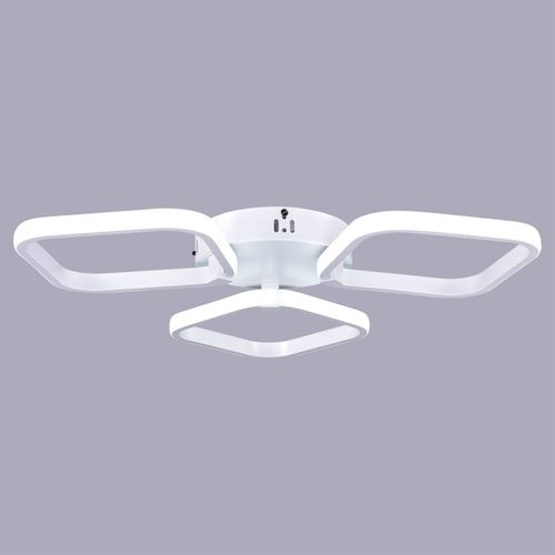 Люстра РОССвет потолочная Гермиона LED РС22857, белый, фотография