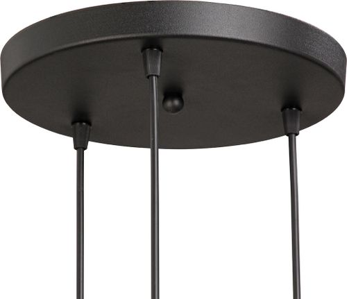 Подвесная люстра Vitaluce V4267-1/3S черная 3ХE14Х40Вт, вид