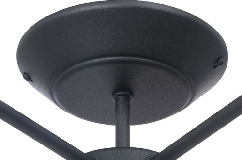Потолочная люстра Vitaluce V4382-1/6PL черная 6ХE27Х60Вт, детальное фото