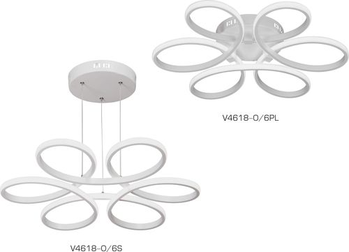 Светодиодный светильник Vitaluce V4618-0/6S LEDХ85ВтХ3900-4200К, вид