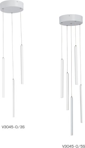 Светодиодный светильник Vitaluce V3045-0/3S белый LEDХ20ВтХ3900-4200К, фотография